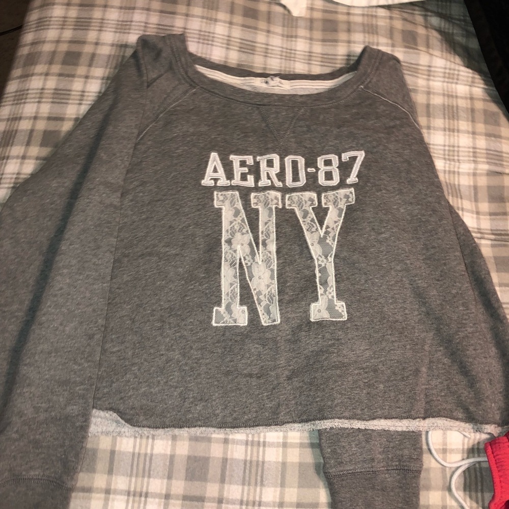 Sweater crop top